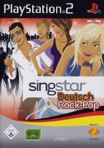 Singstar Deutsch Rock-Pop box art for Playstation 2